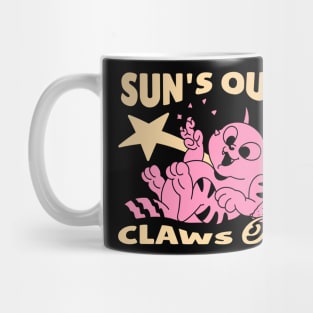 Sun's out, Claws out Mug
